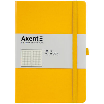 Книга записна Partner Prime; 145*210; 96арк; кліт; жовта