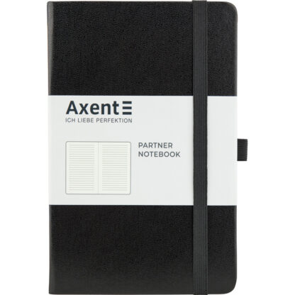 Книга записна Partner; 125*195; 96арк; лін; чорна