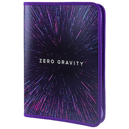 Папка пластикова на блискавці Gravity, А4 з кільцями