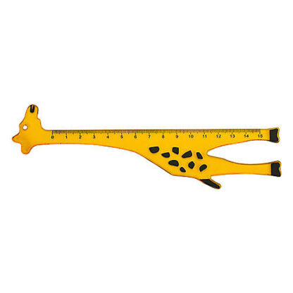 Лінійка пластикова Giraffe, 15 см
