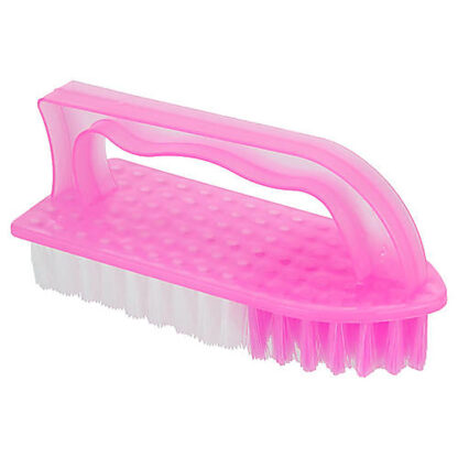 Щітка ручна "праска" , Economix cleaning, рожева