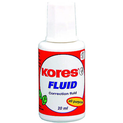 Коригуюча рідина Kores FLUID  з пензликом, 20 мл