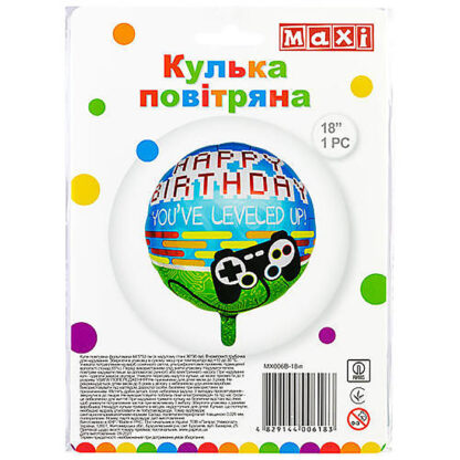 Куля повітряна фольгована фігурна, розмір 36*36 см