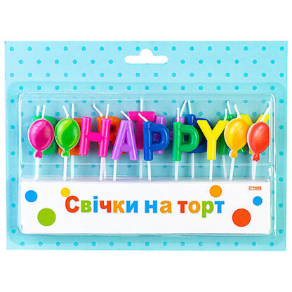 Набір Happy Birthday: 17 свічок