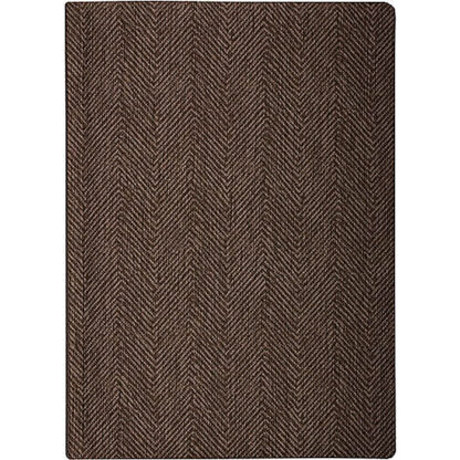 Щоденник недатований; TWEED; коричневий; А5; кремовий блок; клітинка