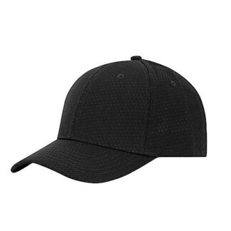 Кепка 6-и панельна Optima promo PROFI polyester, чорна