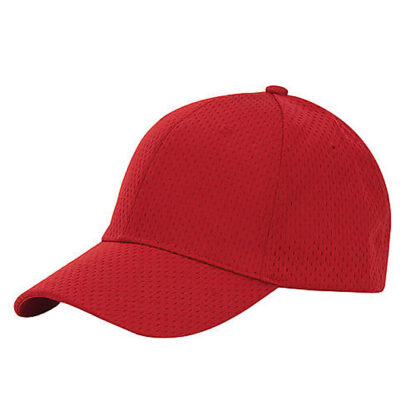 Кепка 6-и панельна Optima promo PROFI polyester, червона