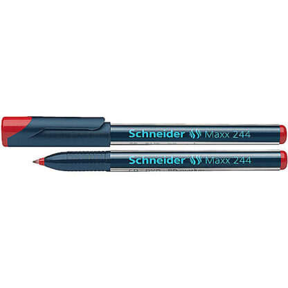Маркер для CD та DVD SCHNEIDER MAXX 244 0,7 мм, червоний