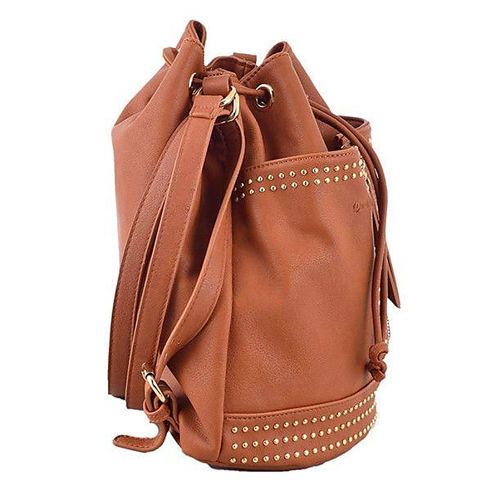 Сумка- рюкзак YES, рудий, 30*27*15.5 - Зображення 2