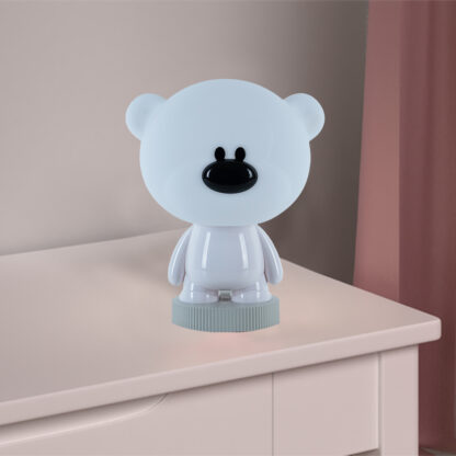 Світильник-нічник LED з акумулятором Bear, білий - Зображення 5