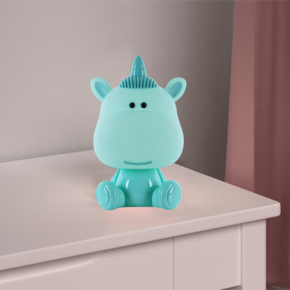 Світильник-нічник LED з акумулятором Unicorn, зелений - Зображення 5