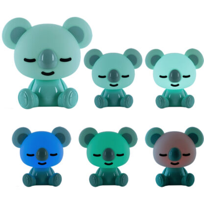Світильник-нічник LED з акумулятором Koala, зелений - Зображення 4