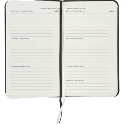 Щотижневик 2025 Pocket Strong, 90*150, чорний - Зображення 3