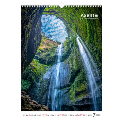 Календар настінний А3 2025 р., Landscapes - Зображення 8