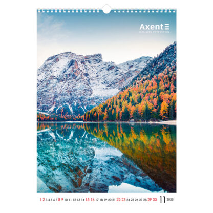 Календар настінний А3 2025 р., Landscapes - Зображення 12