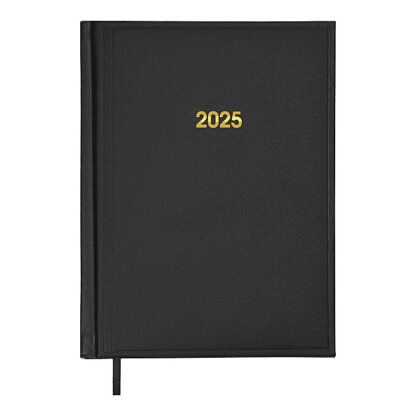 Щоденник датований 2025 BASE; А5; чорний