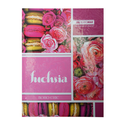/Книга канцелярська BOHO CHIC 96 арк лін.,оф.(тв. лам. обл), А4