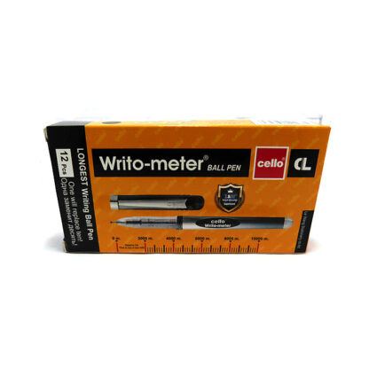 Ручка кулькова Cello 10км "Writo-meter" чорна - Зображення 3