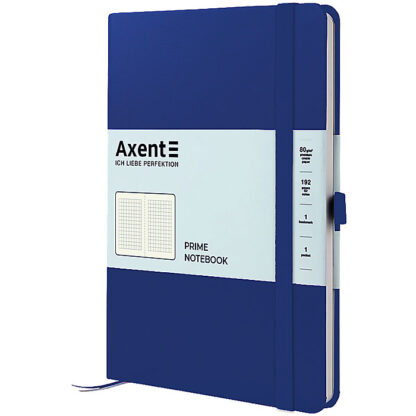 Книга записна Partner Prime, 145*210, 96арк, кліт, клас.синя - Зображення 2