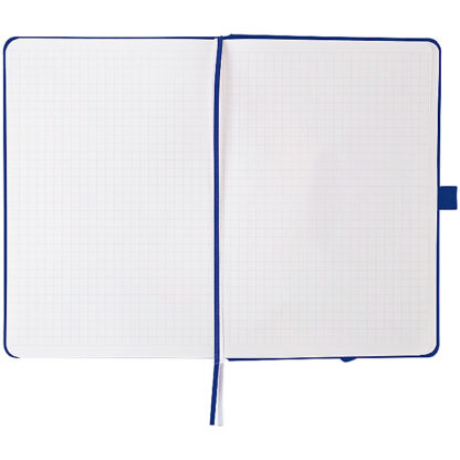 Книга записна Partner Prime, 145*210, 96арк, кліт, клас.синя - Зображення 3