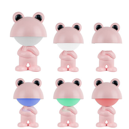 Світильник-нічник LED з акумулятором Dreamy Froggy, рожевий - Зображення 4