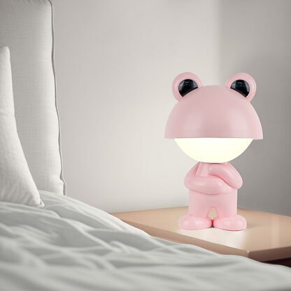Світильник-нічник LED з акумулятором Dreamy Froggy, рожевий - Зображення 5
