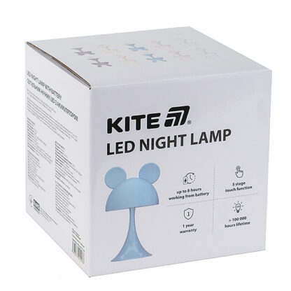 Світильник-нічник LED з акумулятором Simple Mouse,персиковий - Зображення 3