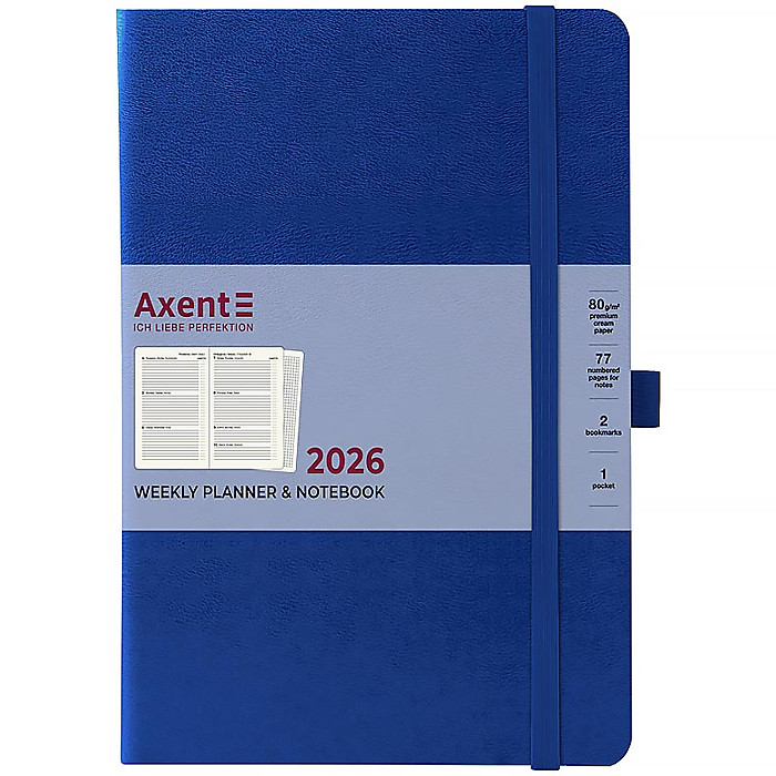 Щотижневик 2026 Grand Strong, 195*255, синій - Зображення 2