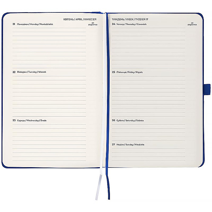 Щотижневик 2026 Grand Strong, 195*255, синій - Зображення 5