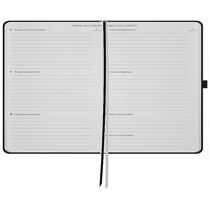 Щотижневик 2026 Grand Lines, 195*255, чорний - Зображення 5