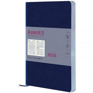 Щоденник 2026 Partner City Soft, 145*210, синій