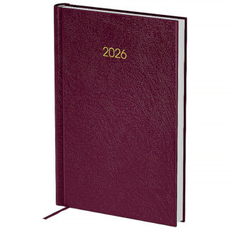Щоденник 2026 Classic City, 145*210, з/т сливовий