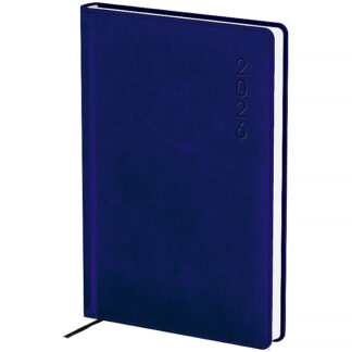 Щоденник 2026 Classic Lux, 145*210, слп/т темно синій