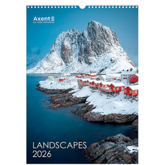 Календар настінний А3 2026 р., Landscapes