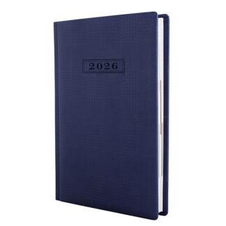 Щоденник датований; GLEN; темно-синій; А5