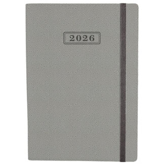 Щоденник датований; NAMIB; сірий; А5; з гумкою
