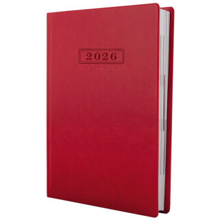 Щоденник датований; NEBRASKA; червоний; А5; без поролона