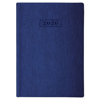 Щоденник датований; TWEED; синій; А5