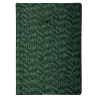 Щоденник датований, TWEED, зелений,  А5