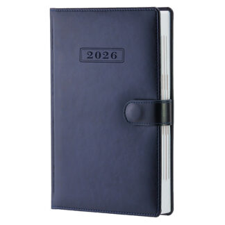 Щоденник датований; NEBRASKA;т-синій; магнітний замок; А5