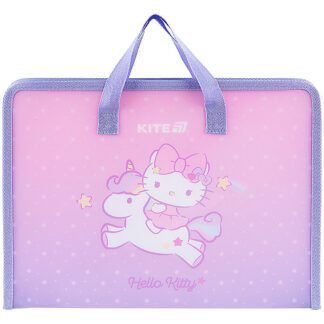 Папка-портфель на блискавці, 1 відділ., A4, HK-1