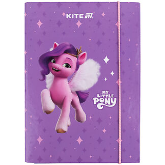 Папка для зошитів В5 на гумці картон, LP