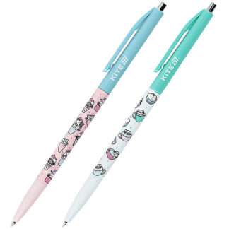 Ручка кульк. автомат. Ice & Cup, синя