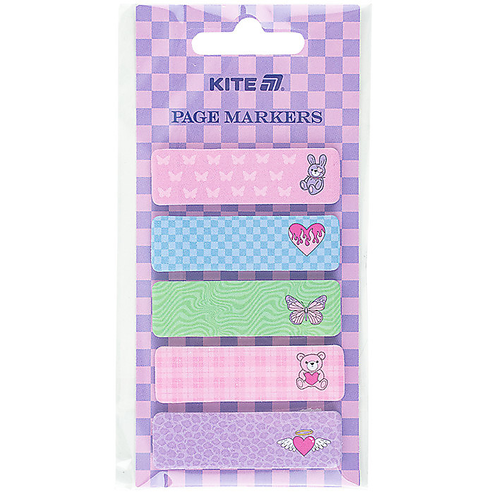 Закладка паперова з малюнком, 5х15х50мм,100 шт, прям. - Зображення 2