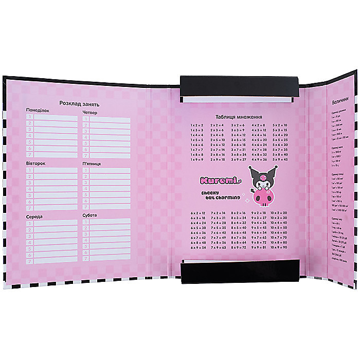 Папка для зошитів В5 на гумці картон, HK-3 - Зображення 4