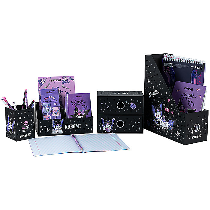 Органайзер настільний, 4 предмети, картон, HK