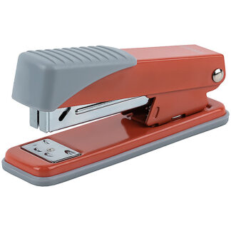 Степлер Exakt-2 метал.,№24/6, 25 арк.,Earth colors кораловий
