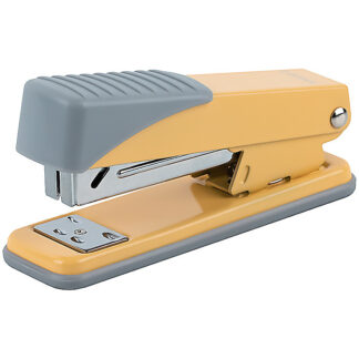 Степлер Exakt-2 метал.,№24/6, 25 арк.,Earth colors жовтий