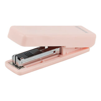 Степлер MINI пласт., №10, 10 арк., Pastelini, рожевий