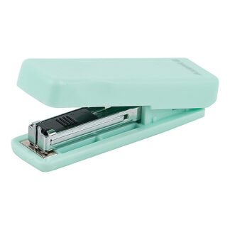 Степлер MINI пласт., №10, 10 арк., Pastelini, м'ятний
